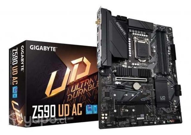 Placa Madre Gigabyte Z590 UD con Wifi, 10 y 11 Gen