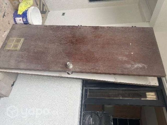 Puerta terciado antigua