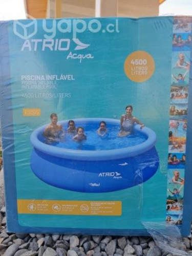 Piscina inflable 4500 lts. Nueva