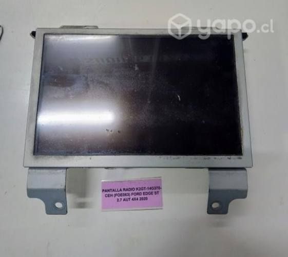 Pantalla radio K2GT-14G370-CEH (FOE063) Ford Edge