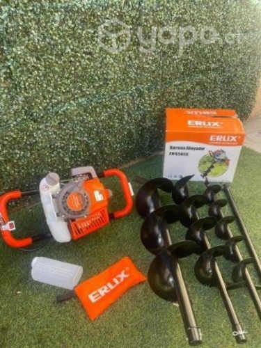 Barreno ahoyador erux 63cc 3 brocas +ext