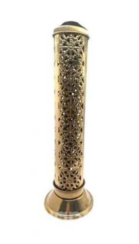 Porta incienso de bronce