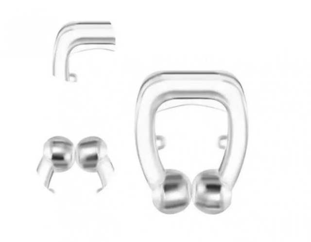 Antironquido Biomagnetico Unisex Nose Clip Pack X3