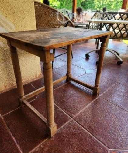 Mesa madera 50 cm alt. 60 ancho