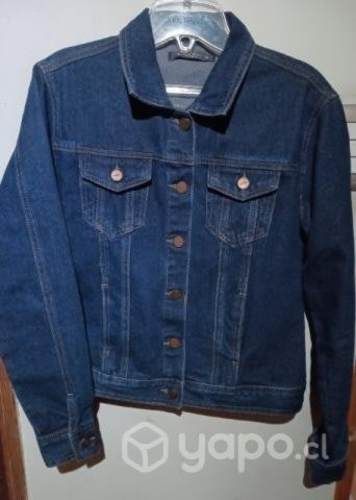Chaqueta mezclilla