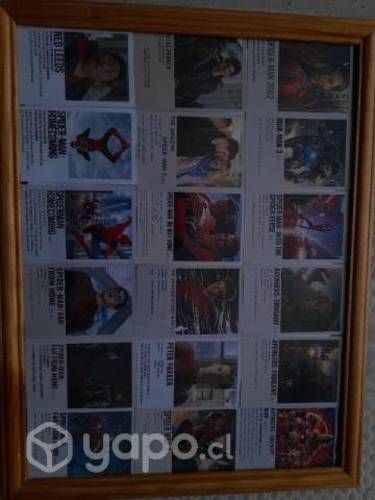 Cuadro con polaroid de spiderman