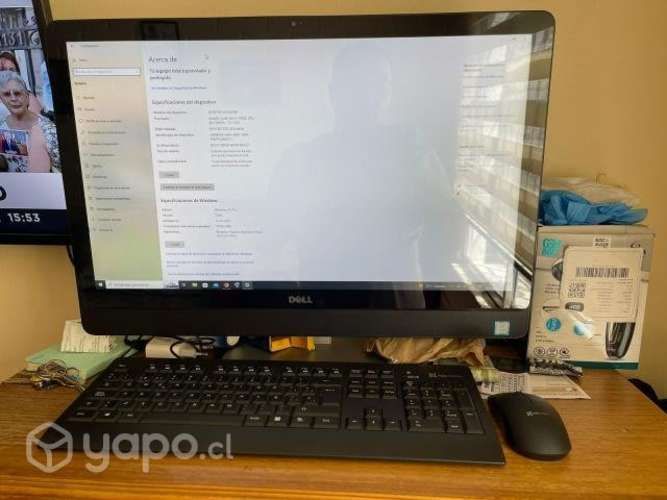 Pc aio dell inspiron 24 serie 3464 touch