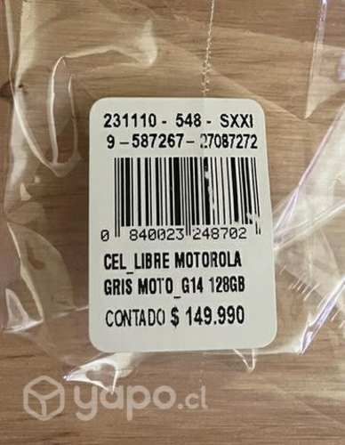 Motorola G14 NUEVO