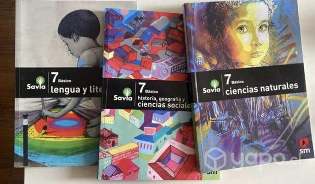 Libro SM proyecto Savia 7 Basico