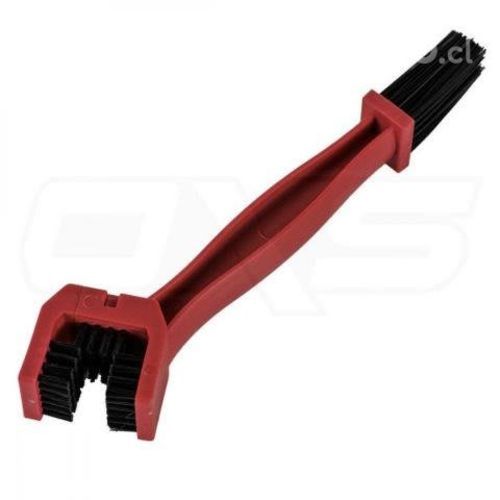Cepillo para limpieza de cadena transmisión moto b