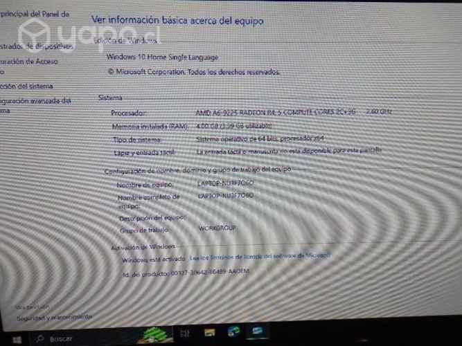 Notebook lenovo ideapad 330