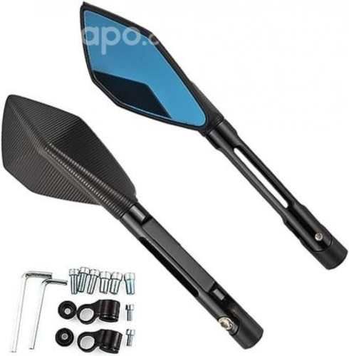 Espejo retrovisor con filtro azul