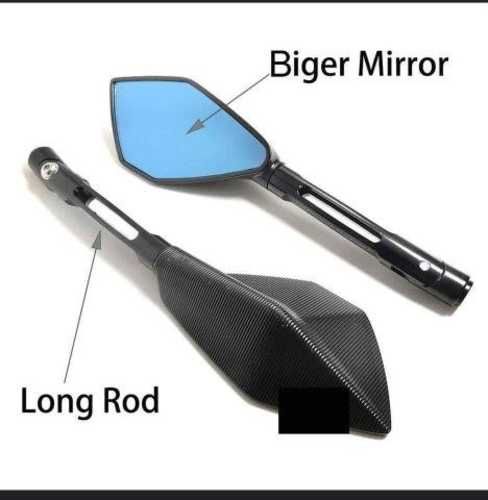 Espejo retrovisor con filtro azul