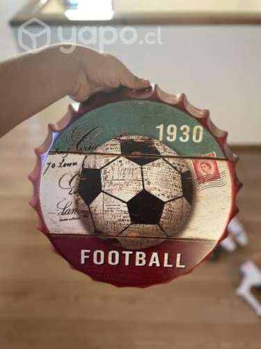 Corcho de futbol para colocar en pared