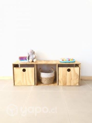 Organizador infantil 3 espacios