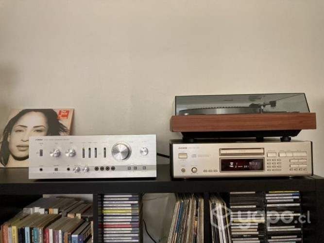 Amplificador Victor + Cd Player + Parlantes