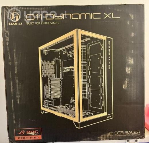 Gabinete Lian Li 011 Dynamic XL ROG Cert. / White