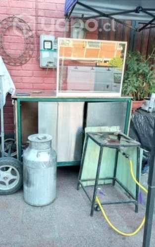 Carro de mote con huesillos