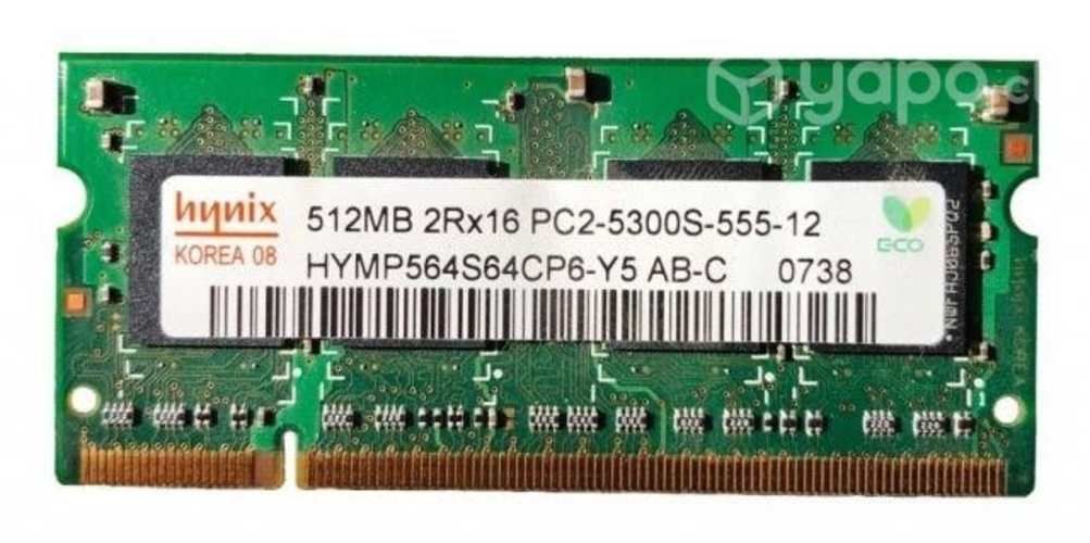 RAM Hynix DDR2 667MHz PC2-5300S 512Mb