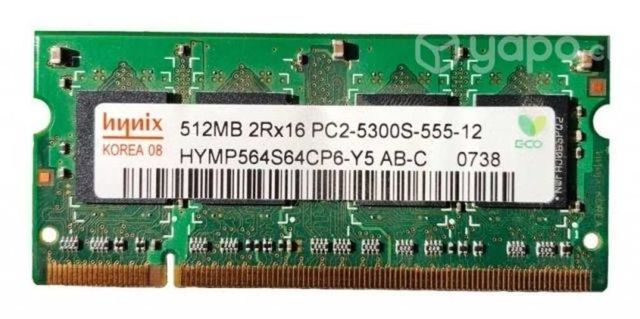 RAM Hynix DDR2 667MHz PC2-5300S 512Mb