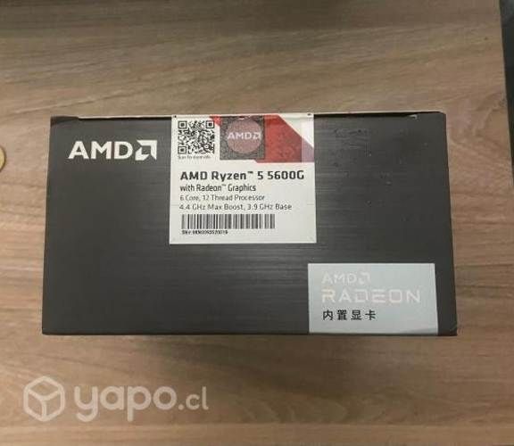 Procesador ryzen 5 5600G totalmente nuevo