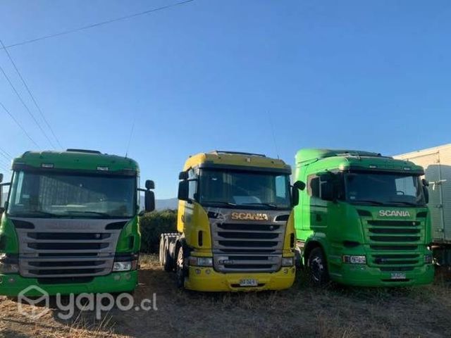 Líquido y Permuto Tractos Scania y Bateas