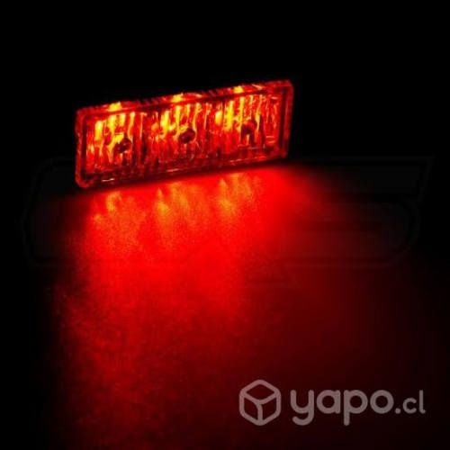 Luz de freno 3 led para moto alto brillo estrobosc