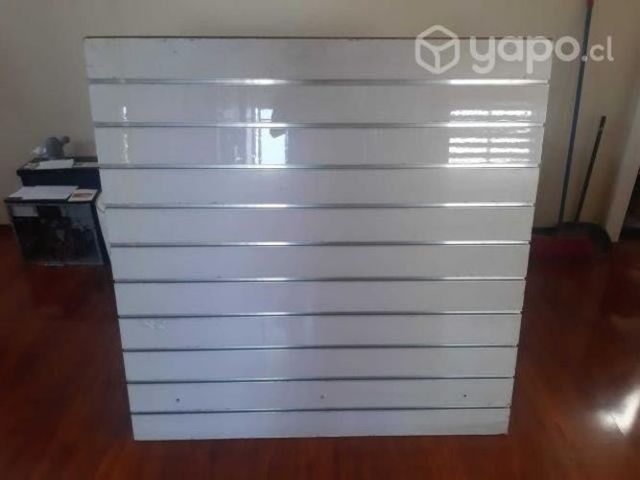 Panel melamina ranurado