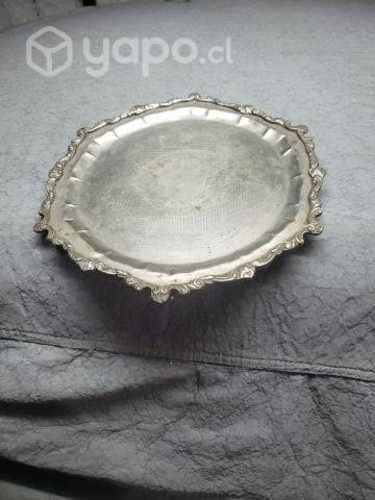 Plato de plaque antiguo