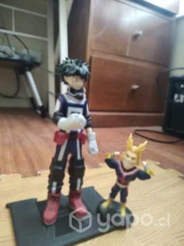 Figura de deku + all might
