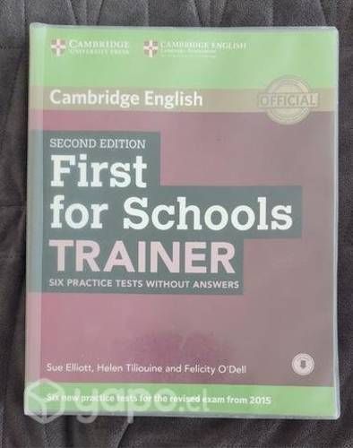 Texto ingles First for schools trainer