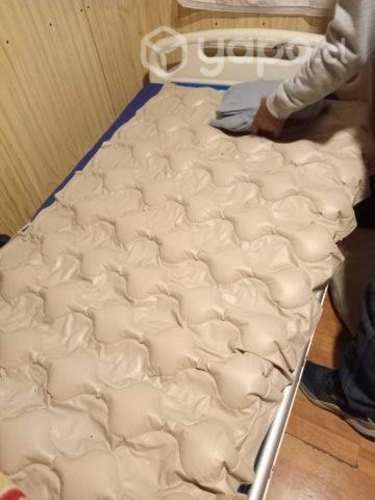 Cama Clinica Manual 4 posiciones con colchón