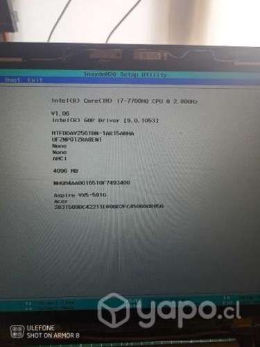 Notebook acer nitro 5 aspire vx15 desarme