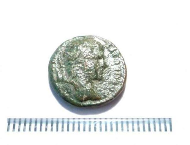 Moneda Romana Emperador Caracalla, Tracia, 198-217