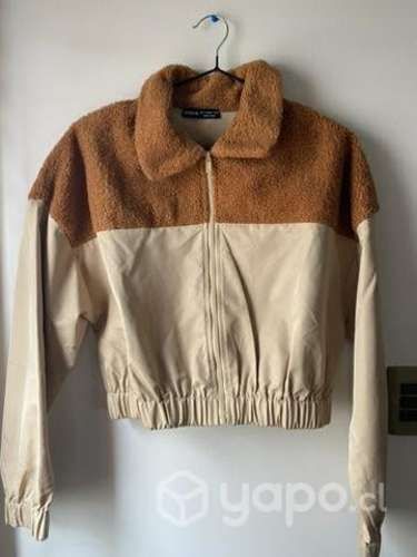 Chaqueta crop talla m
