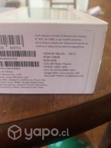 Celular Honor X8a