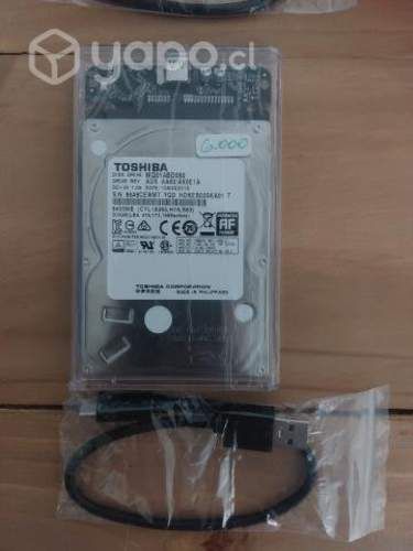 Cofres para disco duro y discos duros