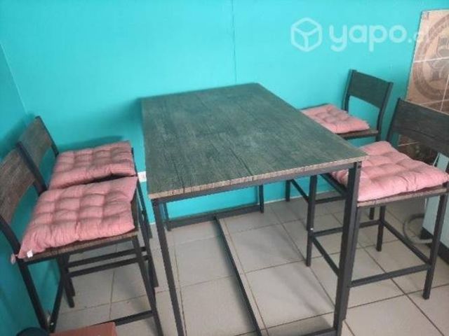 Mesa comedor Soho 4 sillas