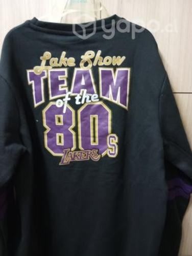 Poleron Lakers Mitchell & Ness talla XL