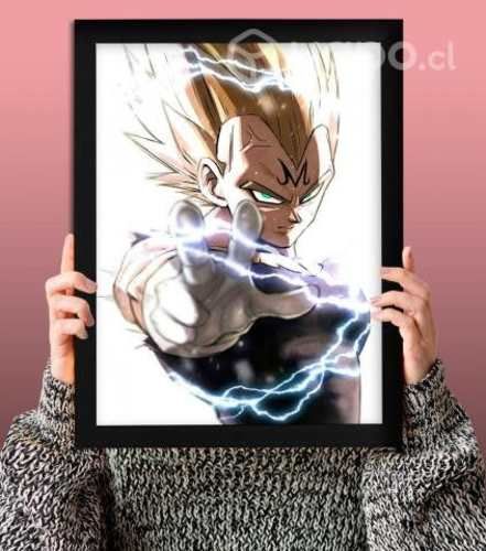 Cuadros Decorativos Dragon Ball - Vegeta