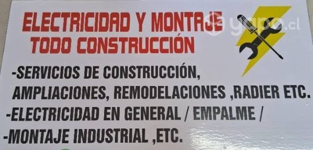 Servicios de electricidad y construcción