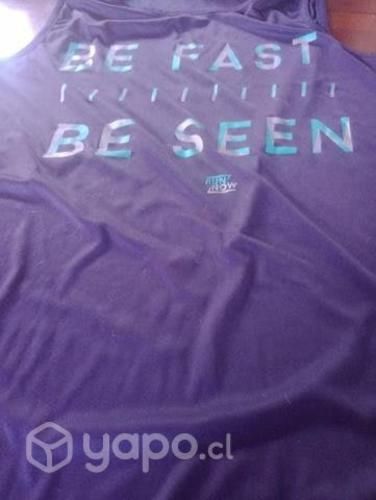 polera talla L marca BE FAST BE SEEN