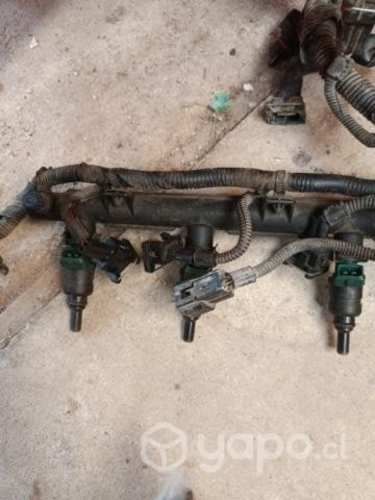 Riel de inyección de kia rio