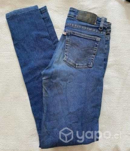 Jeans robert lewis elasticados rectos talla 38 tir