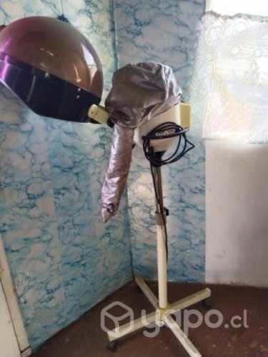 Lavapelos y secador de pelo