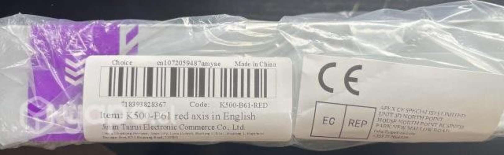 Teclado Gamer Mecanico RGB 60% Machenike K500-b61