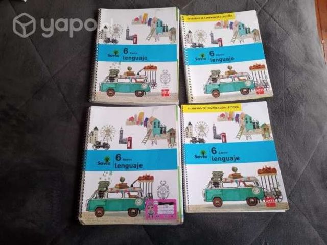 Libros Lenguaje SM Savia Sexto Básico