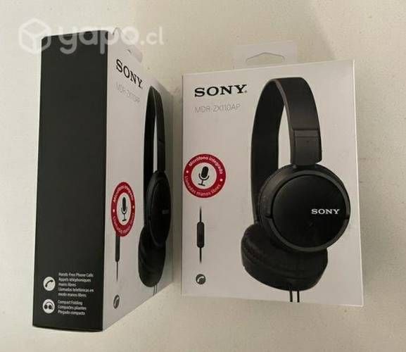 Sony audifonos sony mdr-zx110ap negro