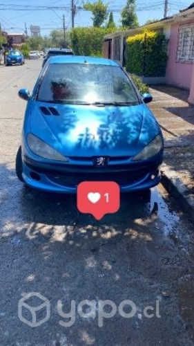 Vendo peugeout 206 año 2001 conversable