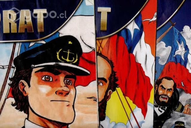 Comics Arturo Prat tomos 1, 2,3